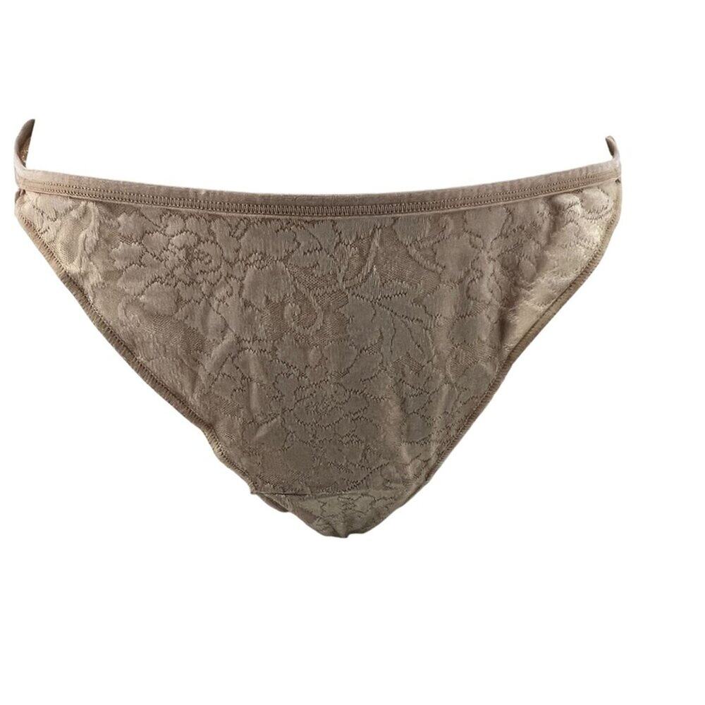 Soma Vanishing Edge Bikini Panty Tan Womens Medium